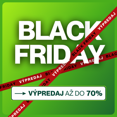Objavte všetky diely v Black Friday zľave až do - 70 %!